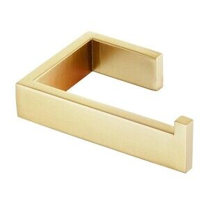 Toilet Paper Holder-Bathroom Tissue Holder Fit Big Roll Paper, Brushed Gold